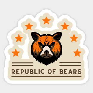 Republic of Bears Sticker